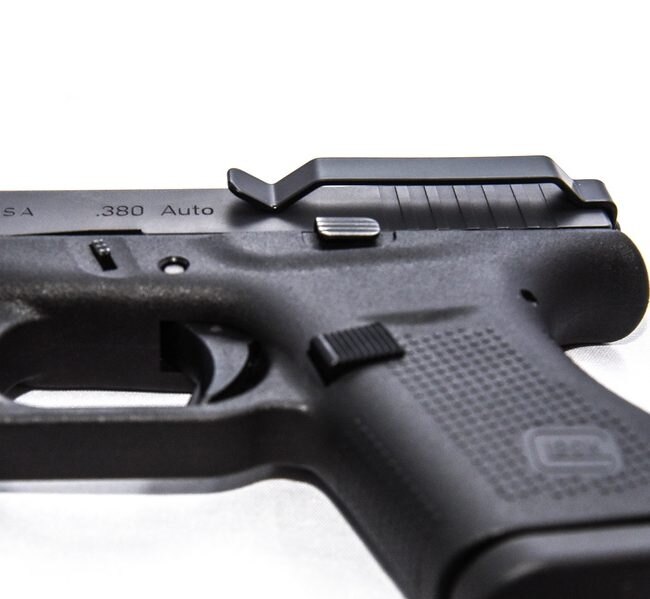 Levně Klip Clipdraw® pro skryté nošení pistole Glock® 42 – Černá