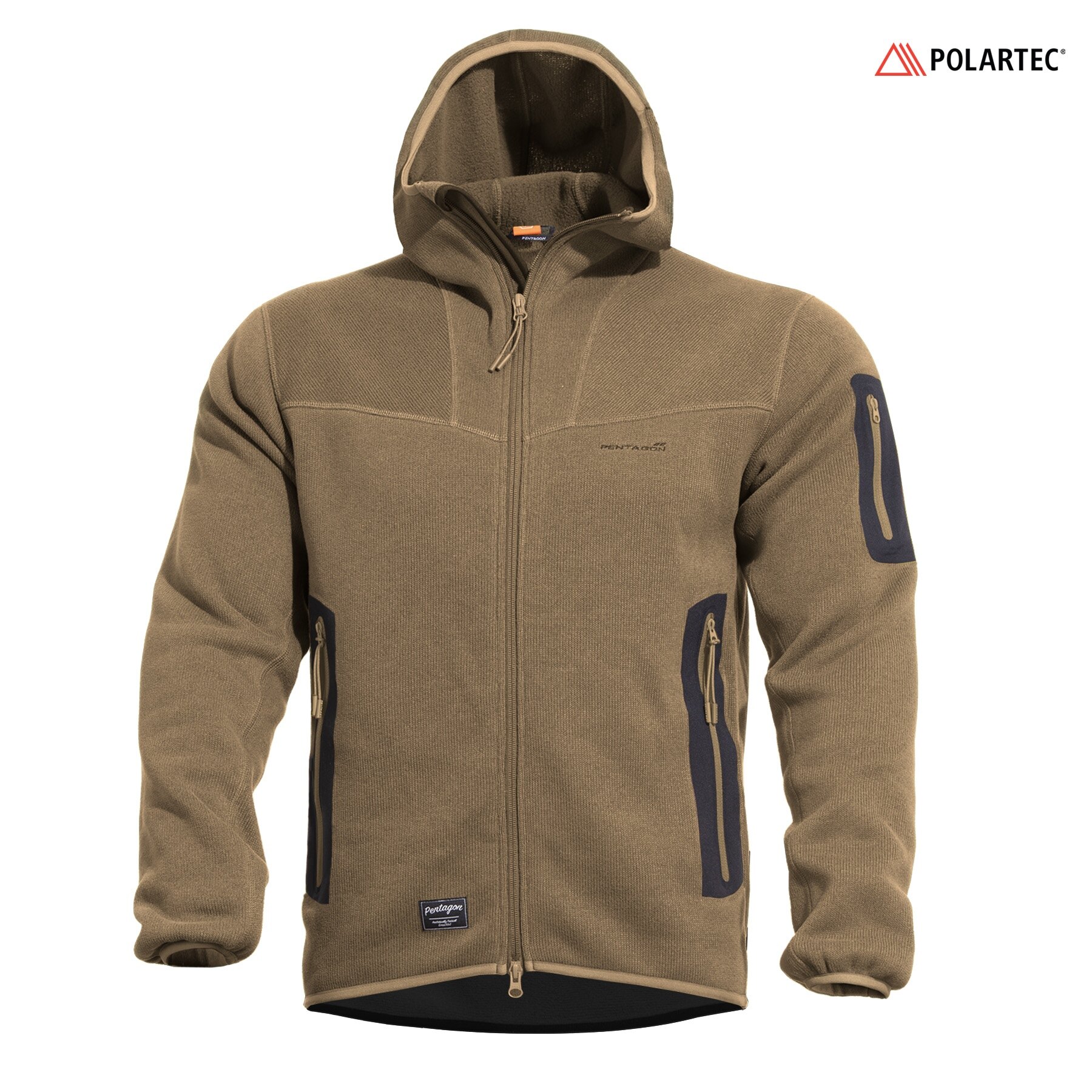 Levně Mikina Falcon Pro Sweater Polartec® Pentagon® – Coyote