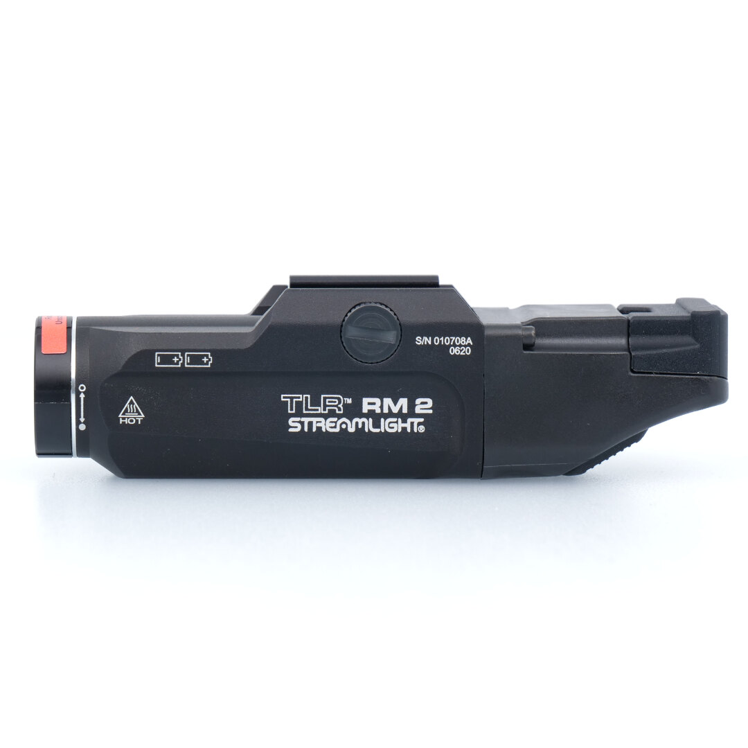 Levně Zbraňová LED svítilna TLR RM 2 Streamlight® pouze s patním spínačem – Černá