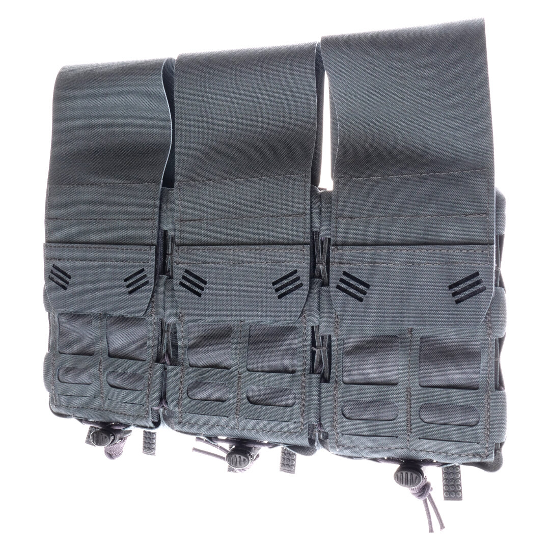 Levně Sumka pro 3 puškové zásobníky Thor Modular Expandable AR/BR NFM® – Hellhound Grey