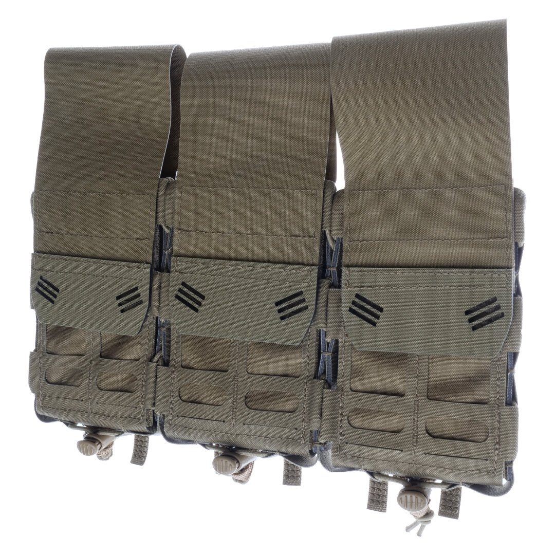 Levně Sumka pro 3 puškové zásobníky Thor Modular Expandable AR/BR NFM® – Raptor Green