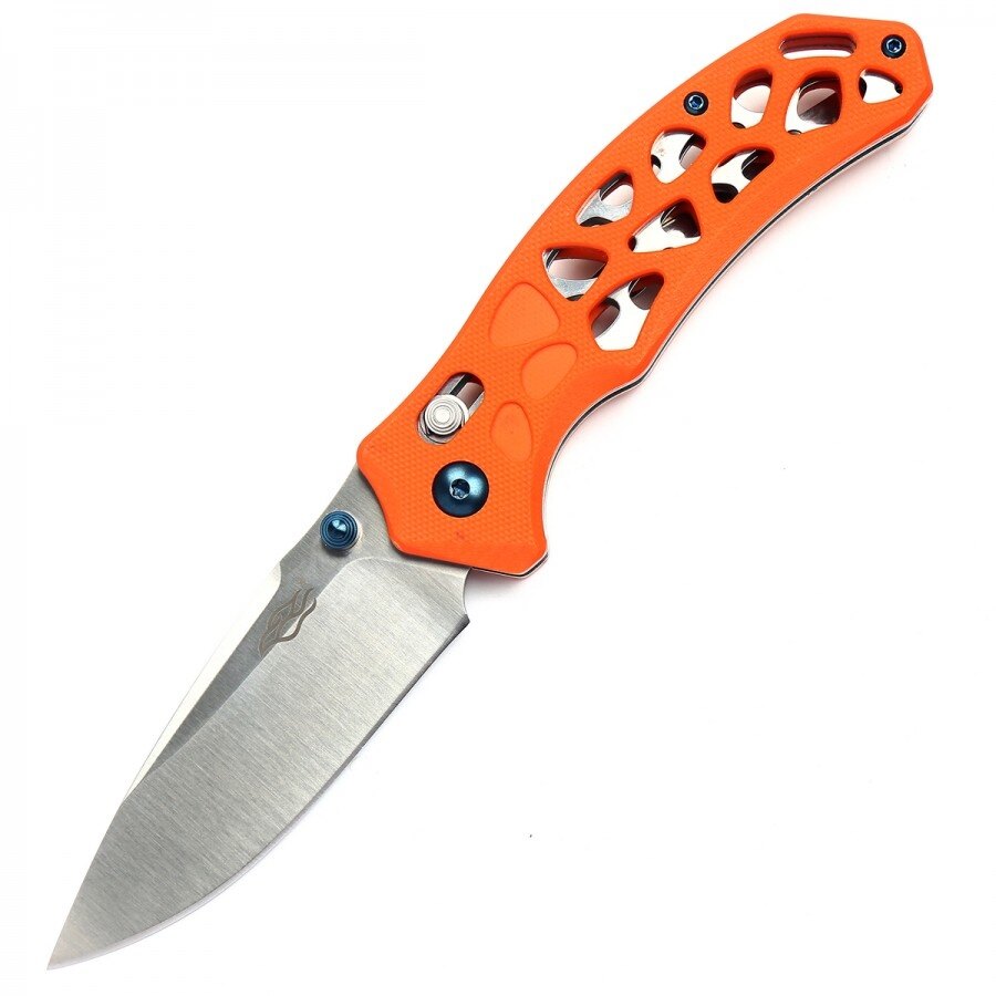 Levně Zavírací nůž Firebird F7631 Ganzo® – Stříbrná čepel – Satin, Oranžová