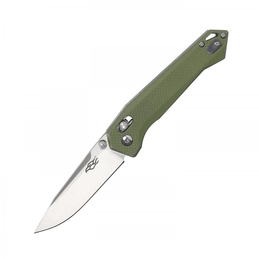 Levně Zavírací nůž Firebird FB7651 Ganzo® – Stříbrná čepel – Satin, Zelená