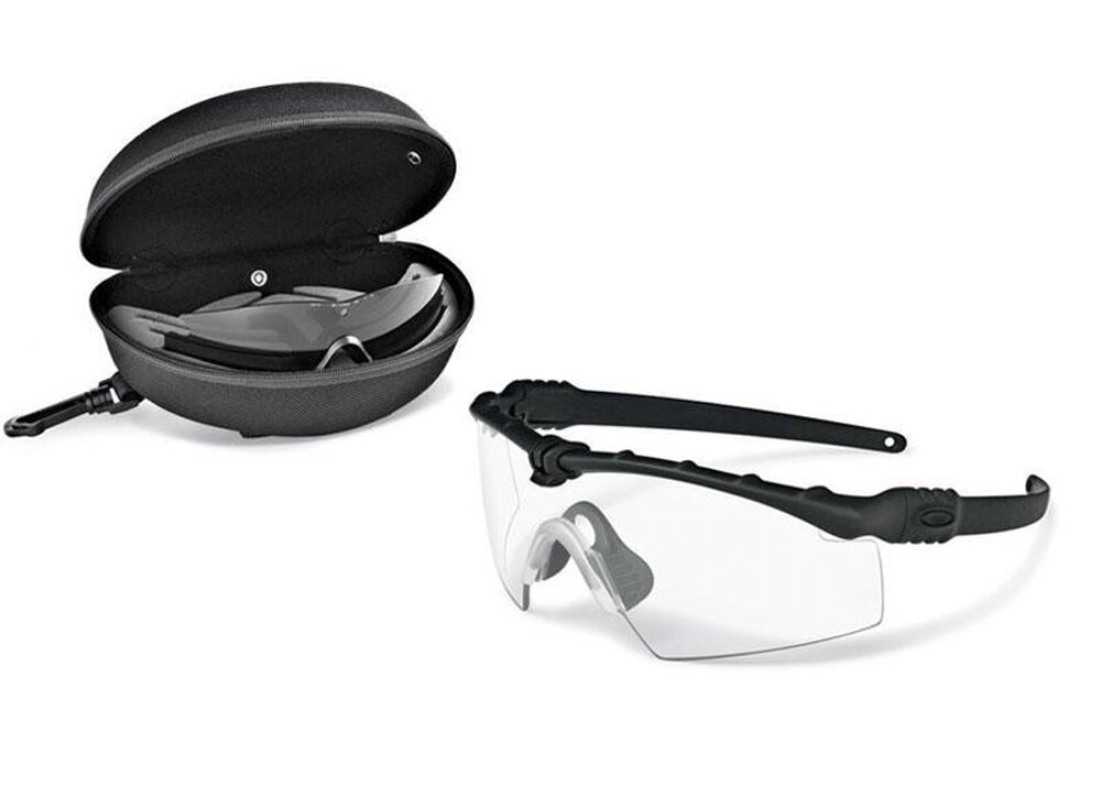 Levně Brýle Ballistic M-Frame 3.0 Array EN SI Oakley®, 2 skla – Čiré + Kouřově šedé, Černá