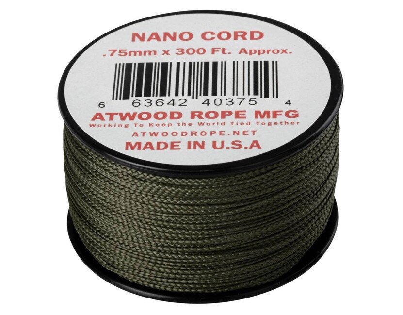 Levně Padáková šňůra Nano Cord (300 ft) ARM® – Olive Drab