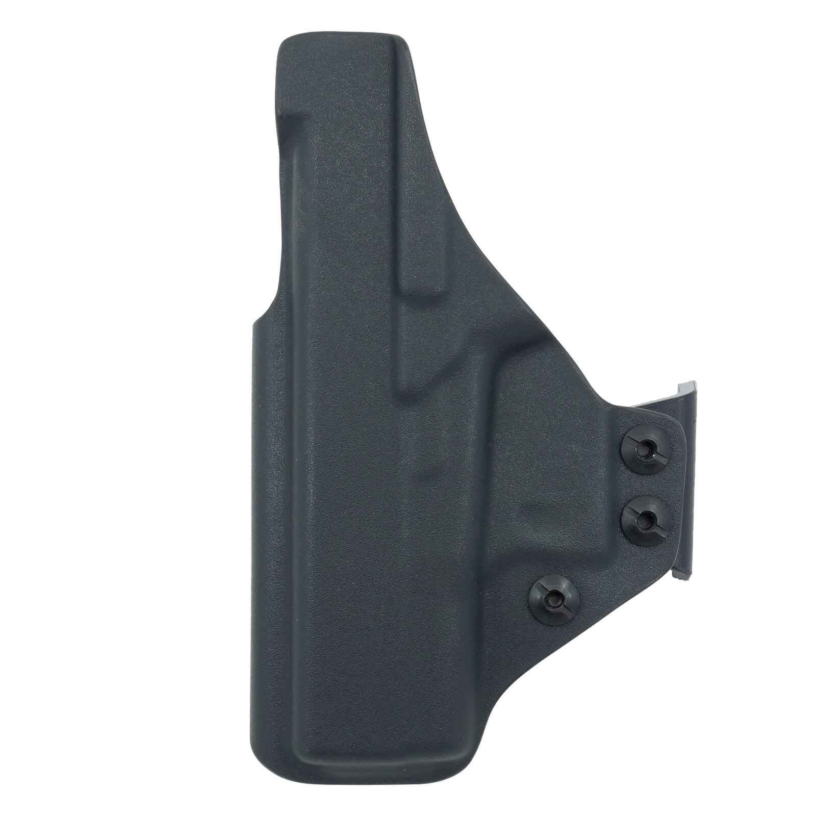 Levně AIWB Glock 43 - vnitřní pistolové pouzdro s plným SweatGuardem a drápem RH Holsters® – UltiClip XL, Černá