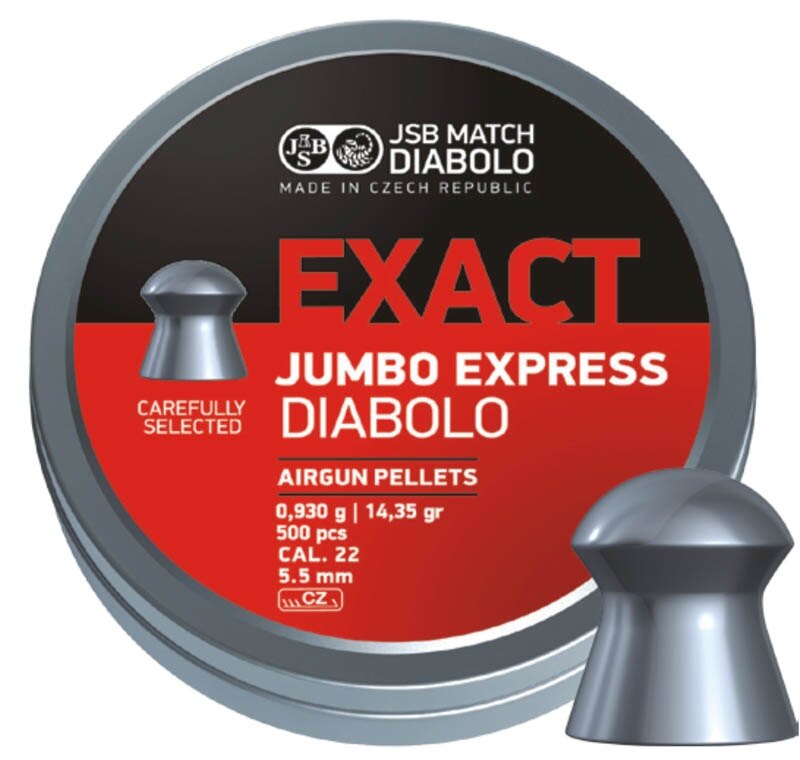 Levně Diabolky Exact Jumbo Express 5.52 mm JSB® / 500 ks