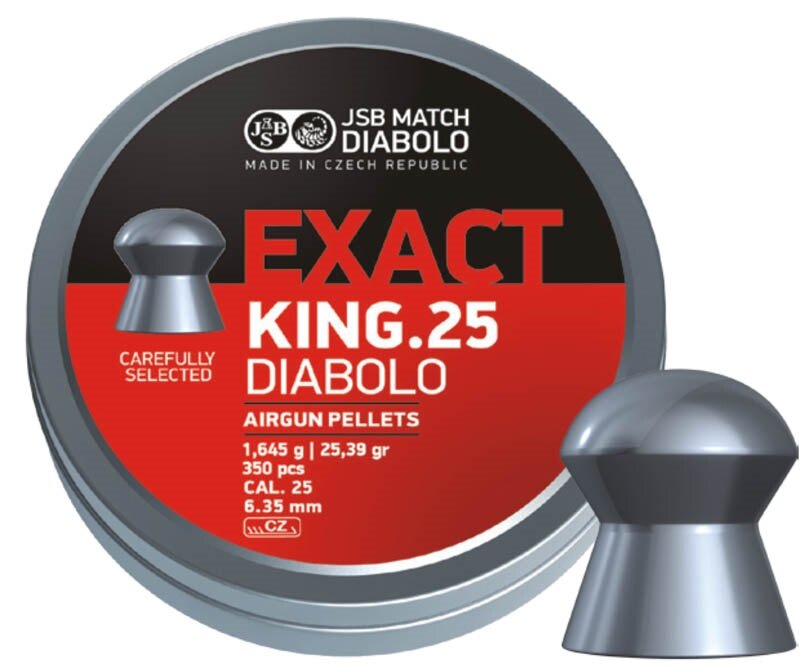 Levně Diabolky Exact King 6.35 mm JSB® / 150 ks