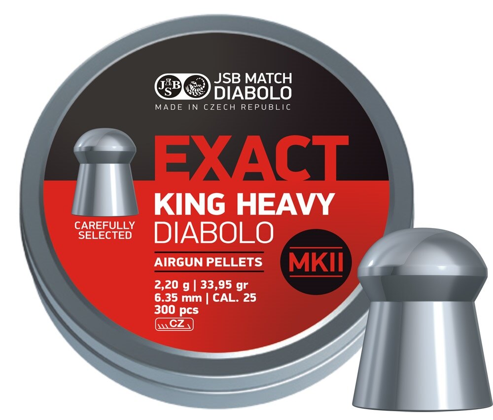 Levně Diabolky Exact King Heavy MKII 6.35 mm JSB® / 150 ks