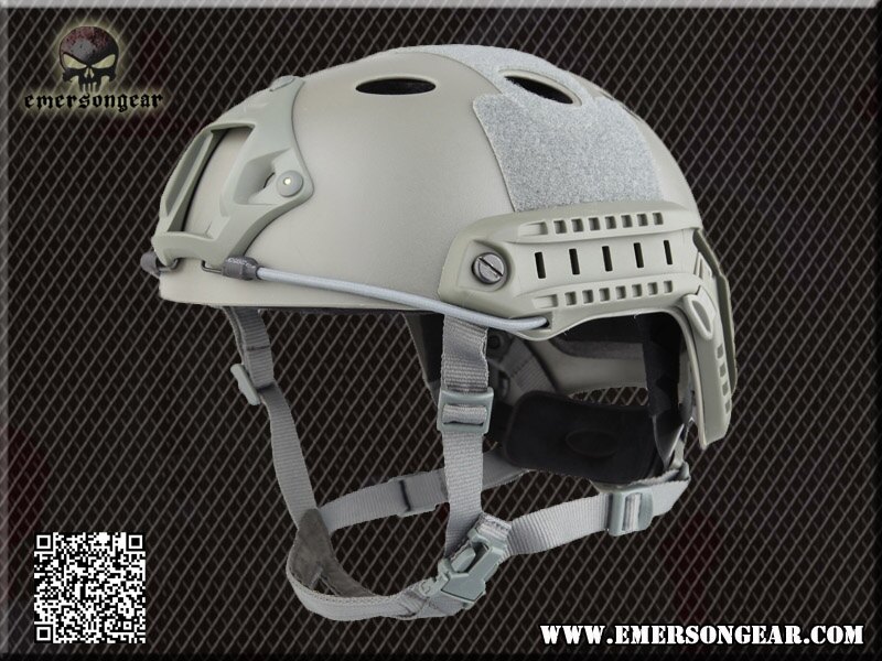 Levně Airsoftová helma Fast PJ EmersonGear® – Forest Green