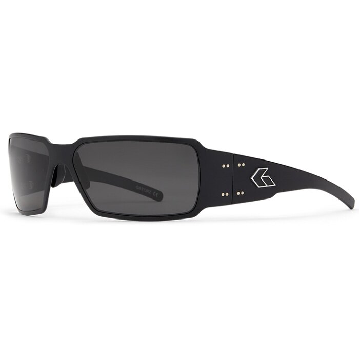 Levně Sluneční brýle Boxster Polarized Gatorz® – Smoked Polarized, Černá