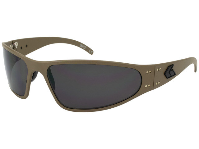 Levně Sluneční brýle Wraptor Polarized Gatorz® – Smoke Polarized, Cerakote Tan