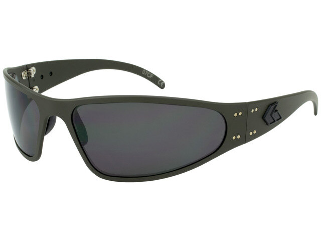 Levně Sluneční brýle Wraptor Polarized Gatorz® – Smoke Polarized, Cerakote OD Green