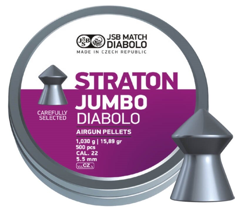 Levně Diabolky Jumbo Straton 5.5 mm JSB® / 250 ks