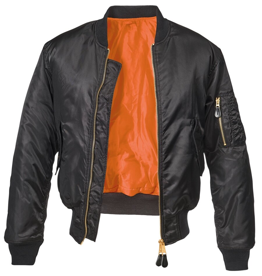 Levně Zimní bunda MA1 Jacket Brandit® – Černá