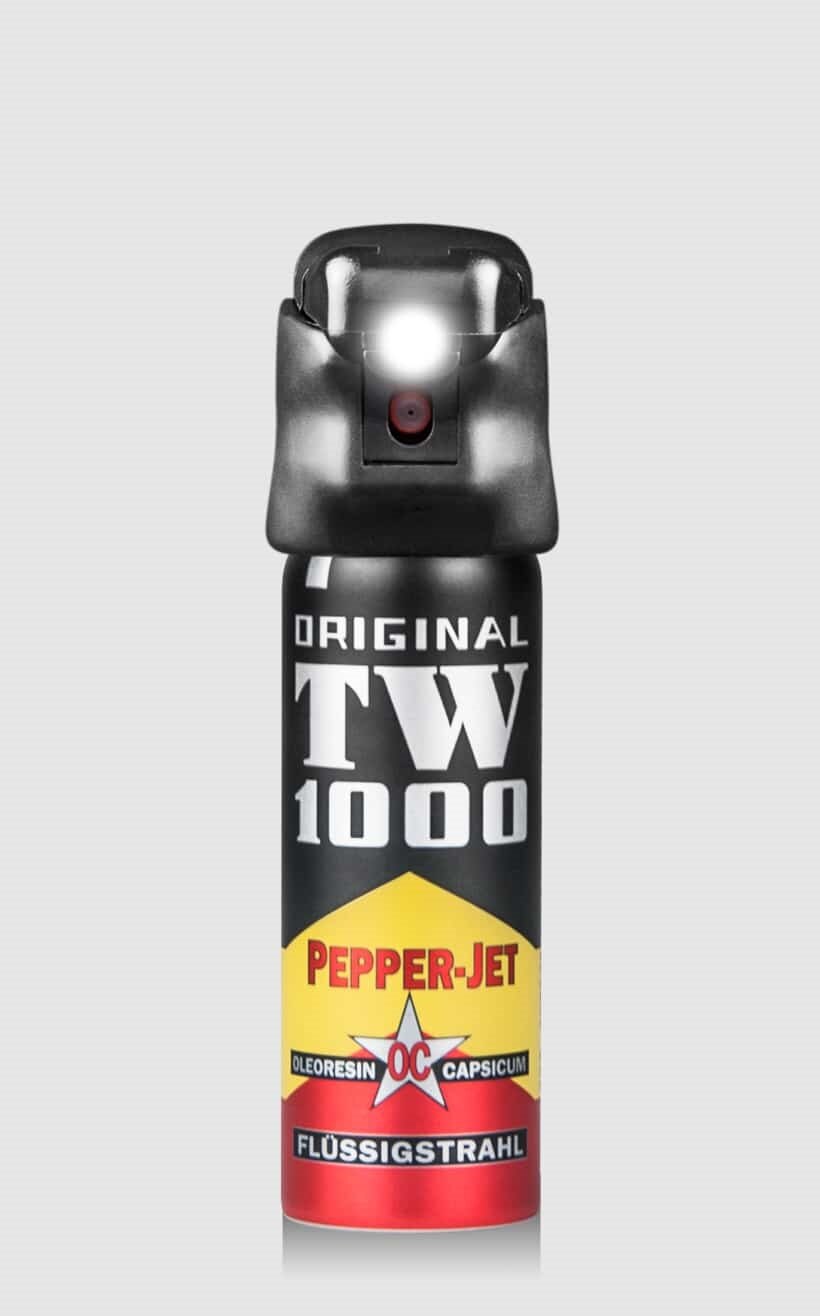 Levně Obranný sprej se světlem Pepper - Jet TW1000® / 63 ml