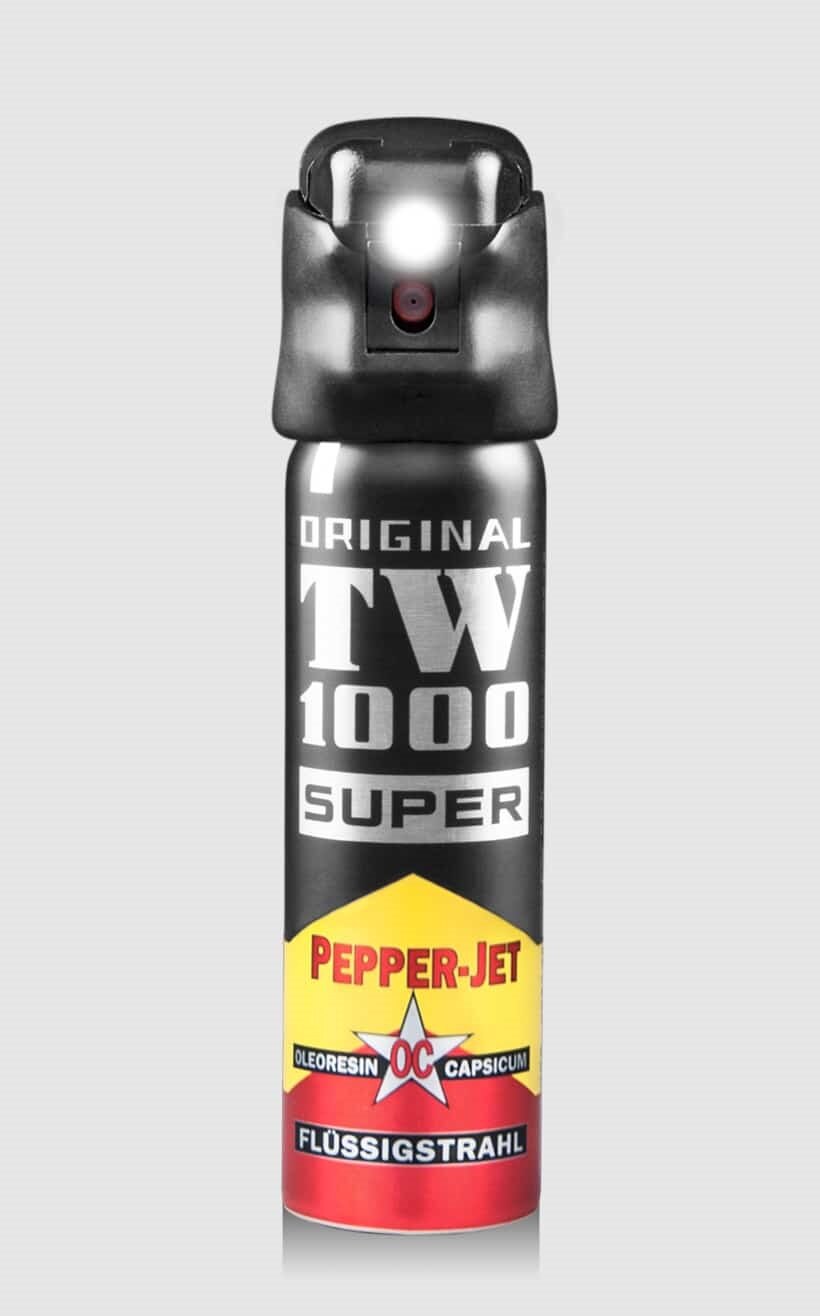 Levně Obranný sprej se světlem Super Pepper - Jet TW1000® / 75 ml