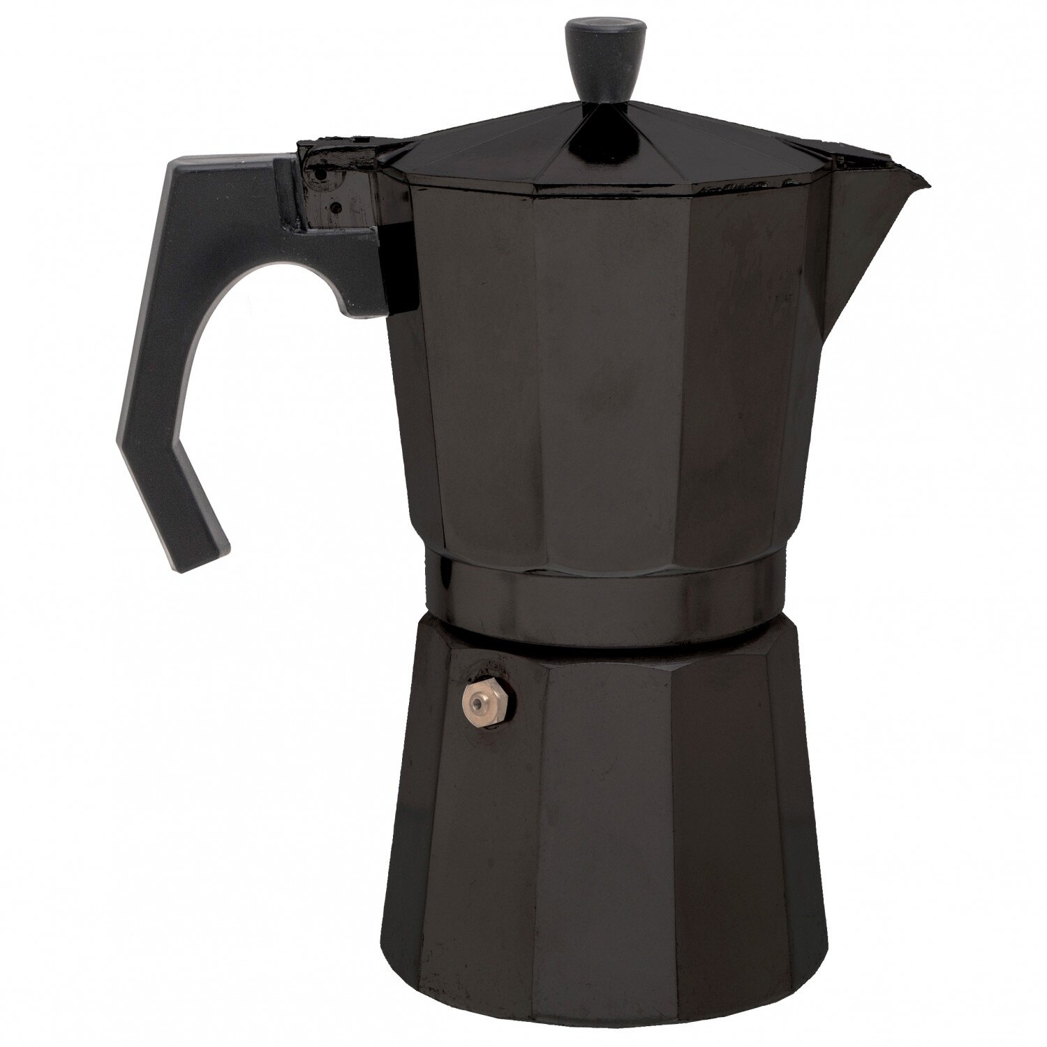 Levně Hliníková Moka konvice Espresso Origin Outdoors® – Černá