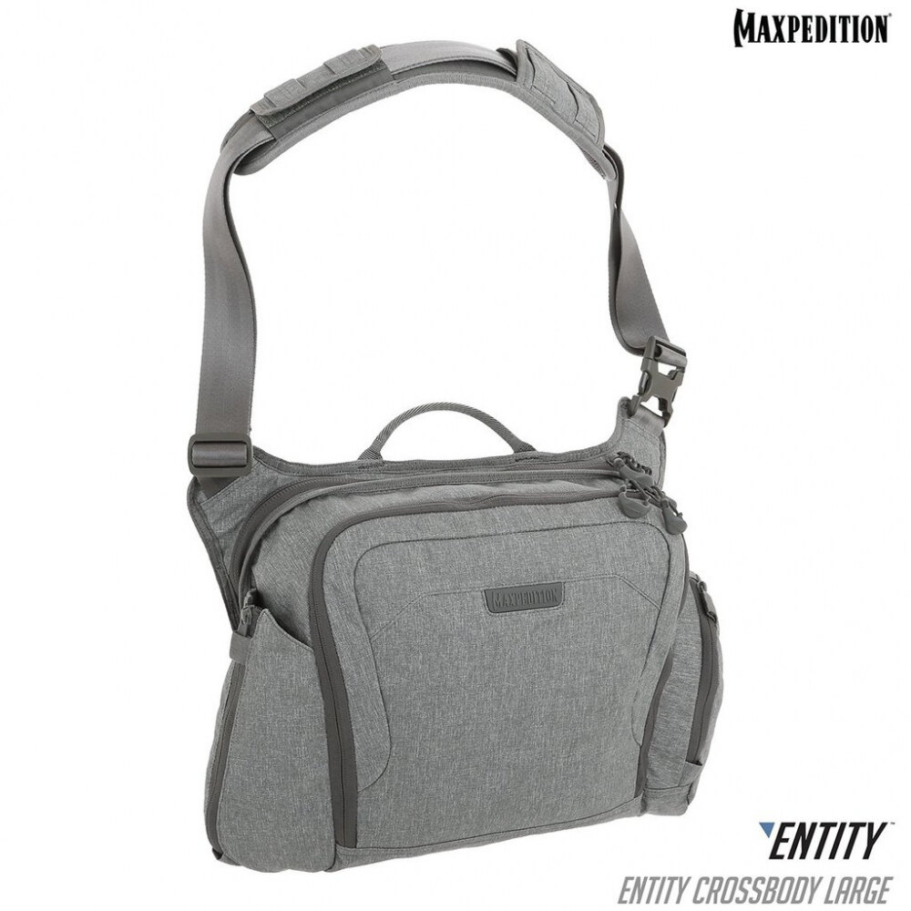Levně Brašna na rameno Entity™ Crossbody Maxpedition® Large – Ash Grey