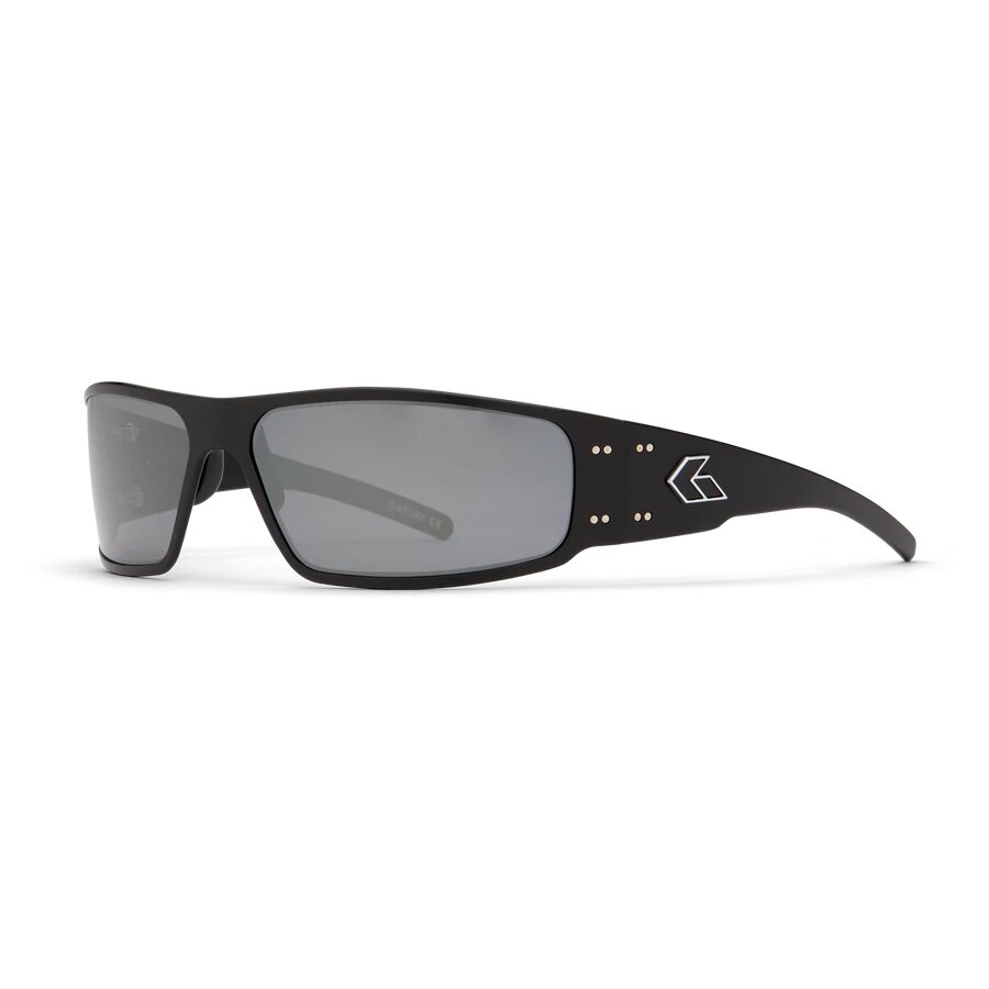 Levně Sluneční brýle Magnum Polarized Gatorz® – Smoke Polarized w/ Chrome Mirror