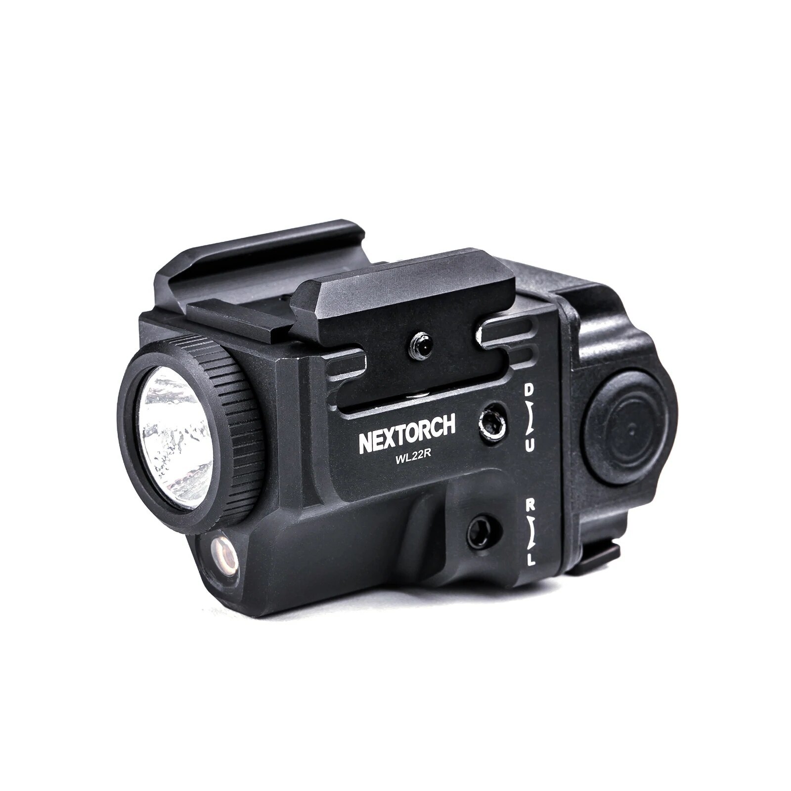 Levně Pistolová LED svítilna WL22R / červený laser NexTorch®
