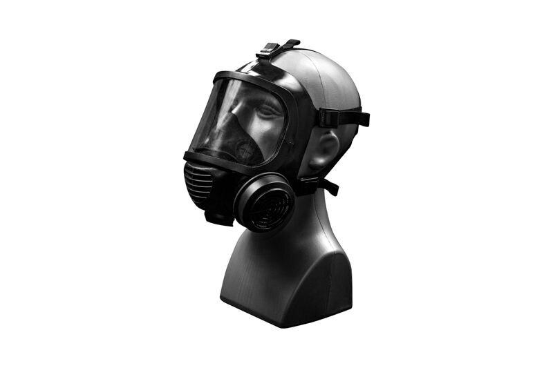 Levně Celoobličejová plynová maska CM-6 M / příjem tekutin Avec® (Barva: Černá)
