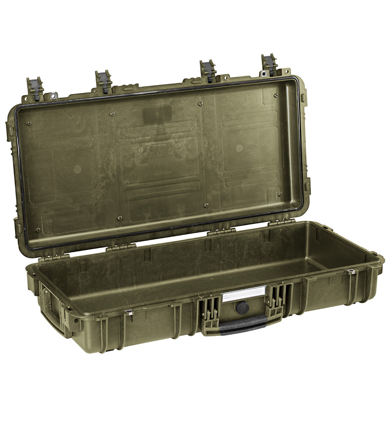 Levně Odolný vodotěsný kufr 7814 Explorer Cases® / bez pěny – Zelená