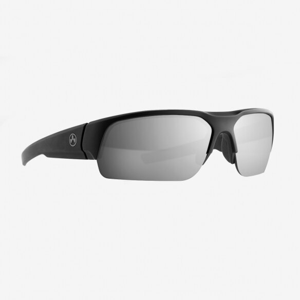 Levně Brýle Helix Eyewear Polarized Magpul® – Gray/Silver Mirror, Černá