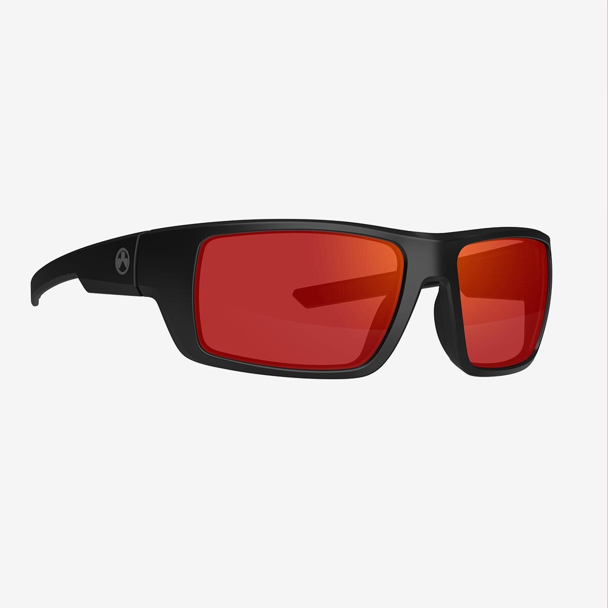Levně Brýle Apex Eyewear Polarized Magpul® – Gray/Red Mirror, Černá