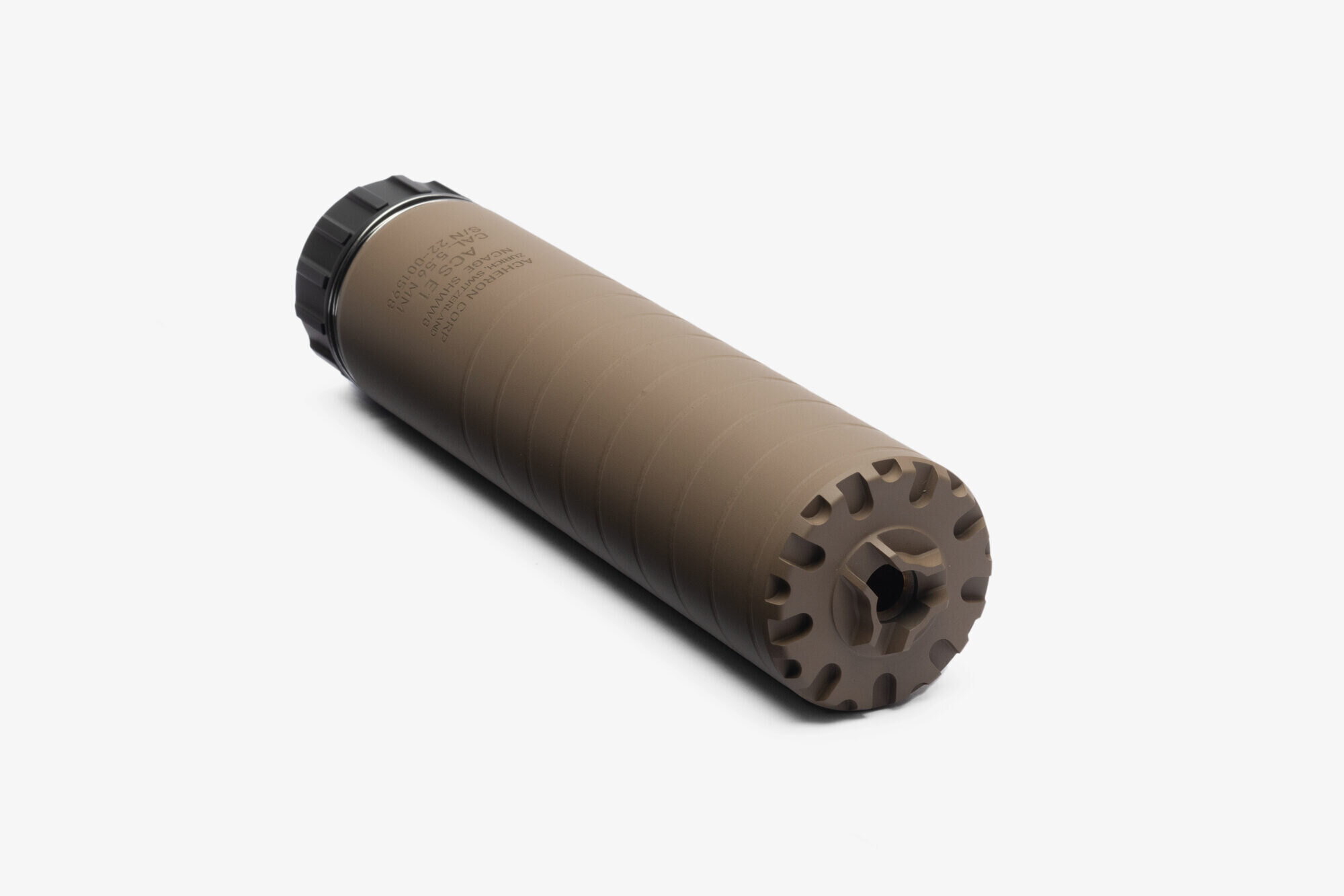 Levně Tlumič hluku ACS E1 / ráže .223, 5.56 mm Acheron Corp® – FDE