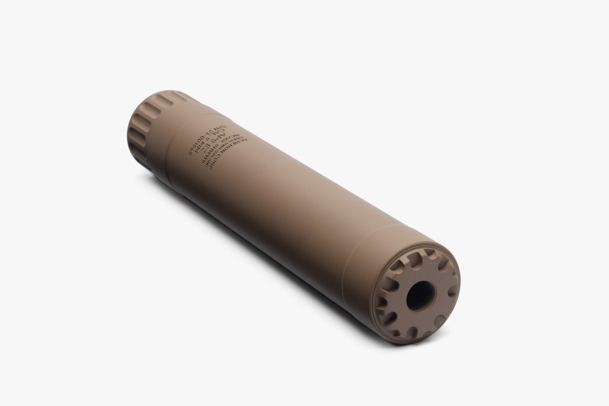 Levně Tlumič hluku APS E2 / ráže 9 mm Acheron Corp® – FDE