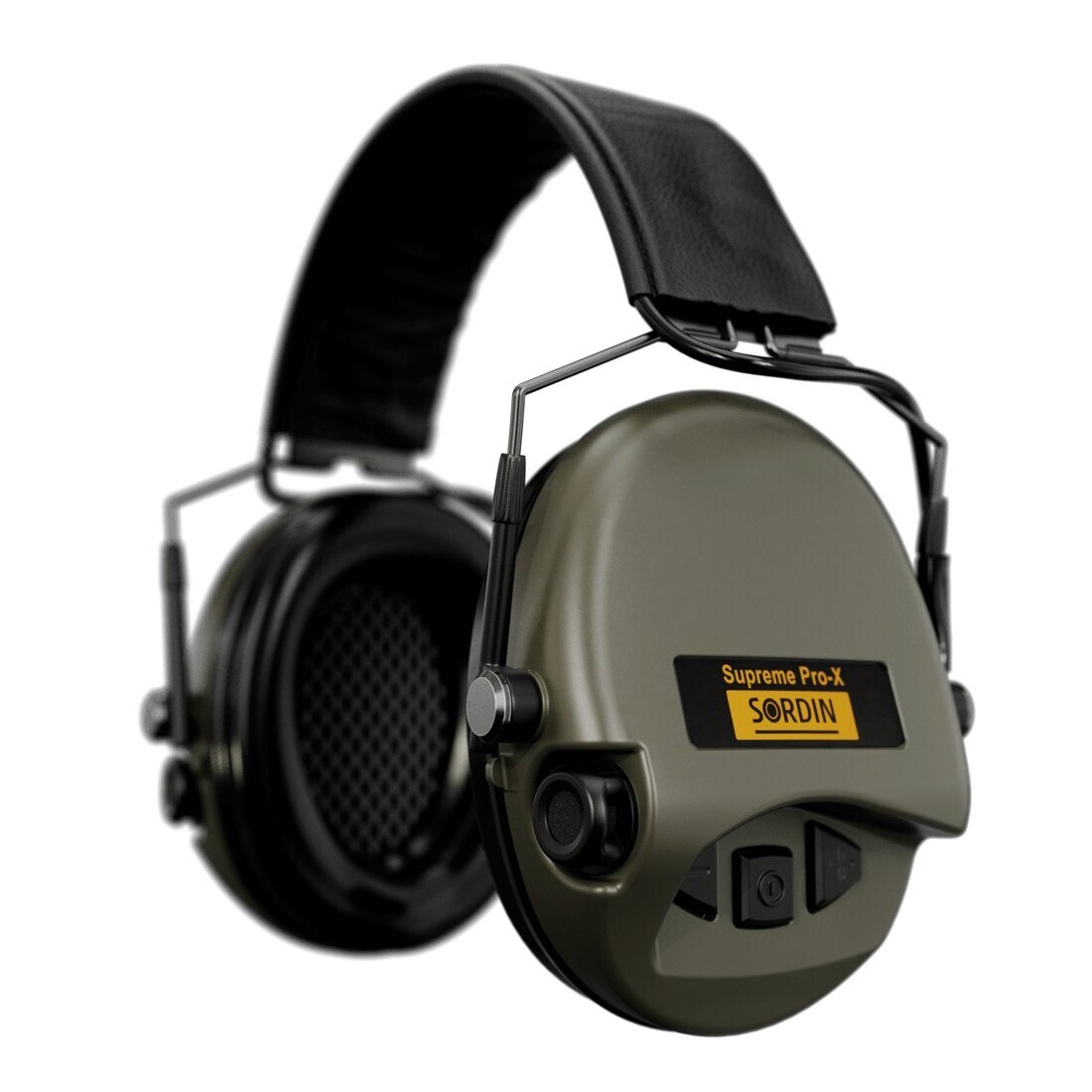 Levně Elektronické chrániče sluchu Supreme Pro-X Slim Sordin® – Zelená
