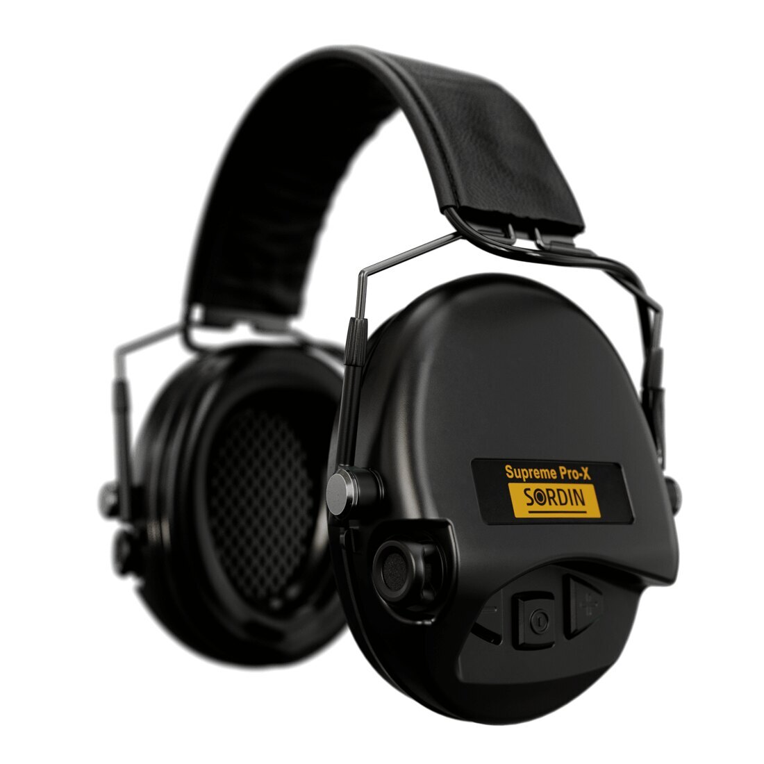 Levně Elektronické chrániče sluchu Supreme Pro-X Slim Sordin® – Černá