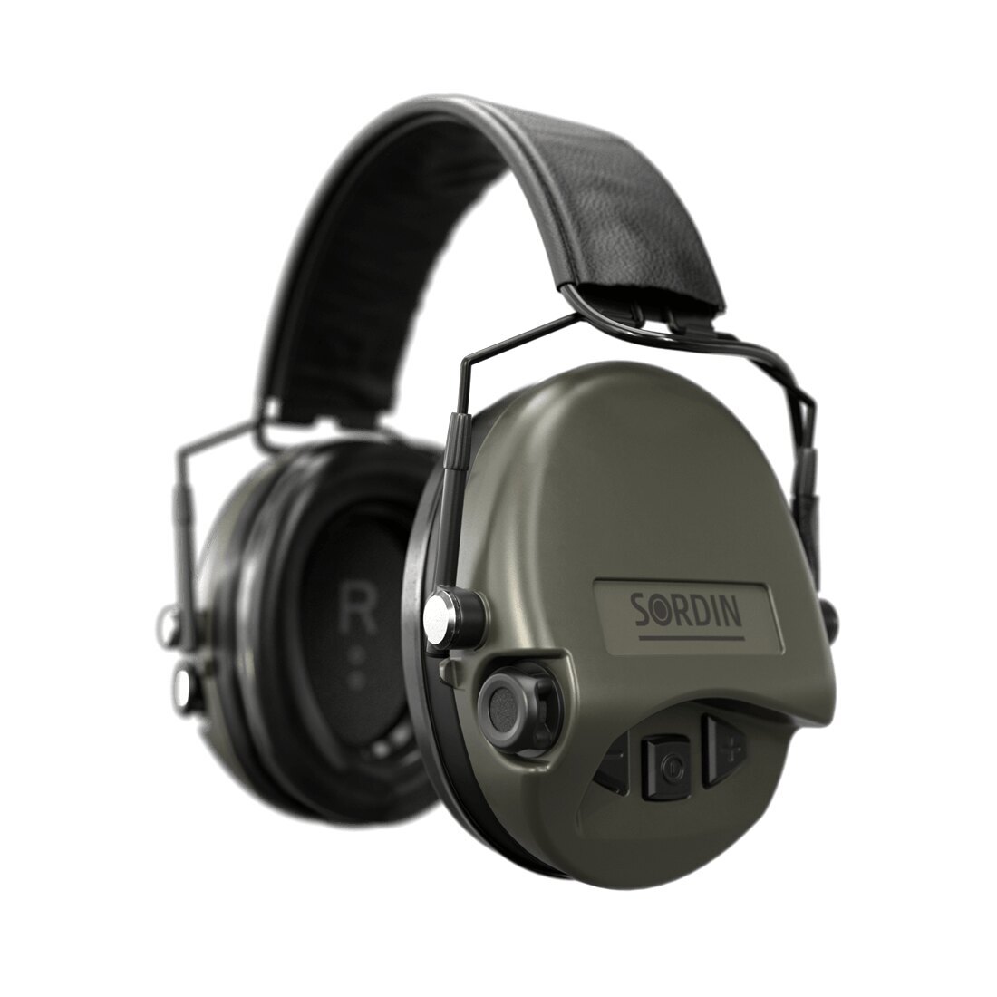 Levně Elektronické chrániče sluchu Supreme Mil-Spec AUX SFA Sordin® – Zelená