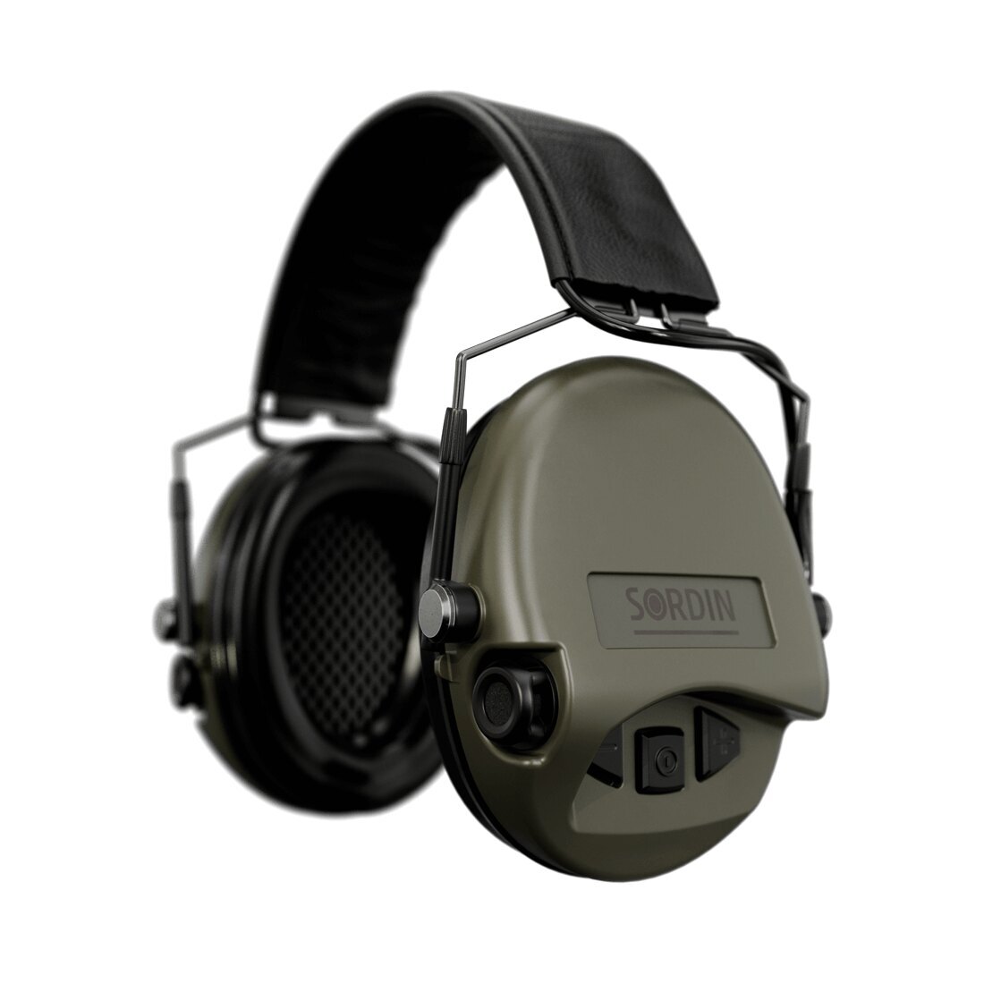 Levně Elektronické chrániče sluchu Supreme Mil-Spec AUX Sordin® – Zelená