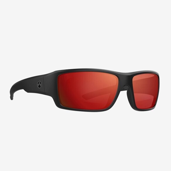 Levně Brýle Ascent Eyewear Polarized Magpul® – Gray/Red Mirror, Černá