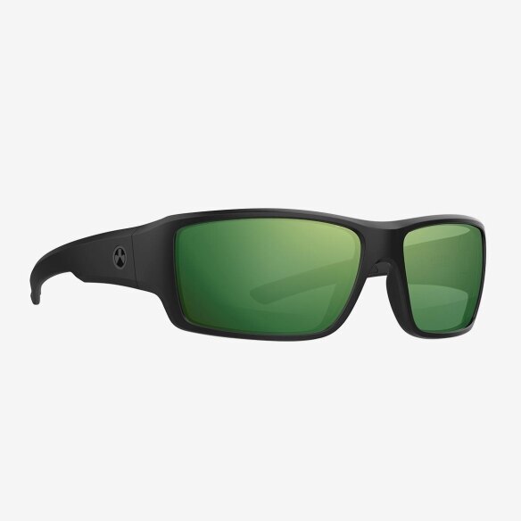 Levně Brýle Ascent Eyewear Polarized Magpul® – High Contrast Violet/Green Mirror, Černá