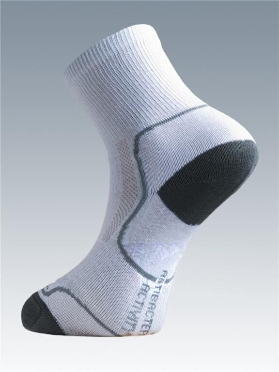 Ponožky se stříbrem Batac Classic - white (Barva: Bílá, Velikost: 3-4)
