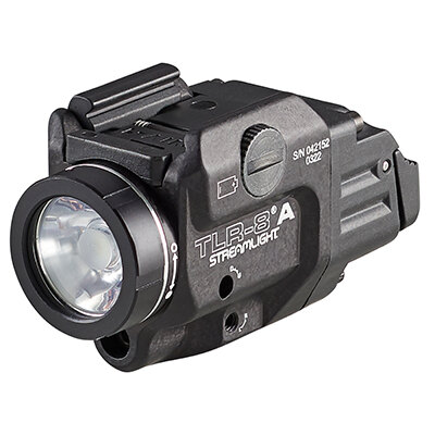 Levně Zbraňová LED svítilna TLR-8A / červený laser Streamlight® – Černá