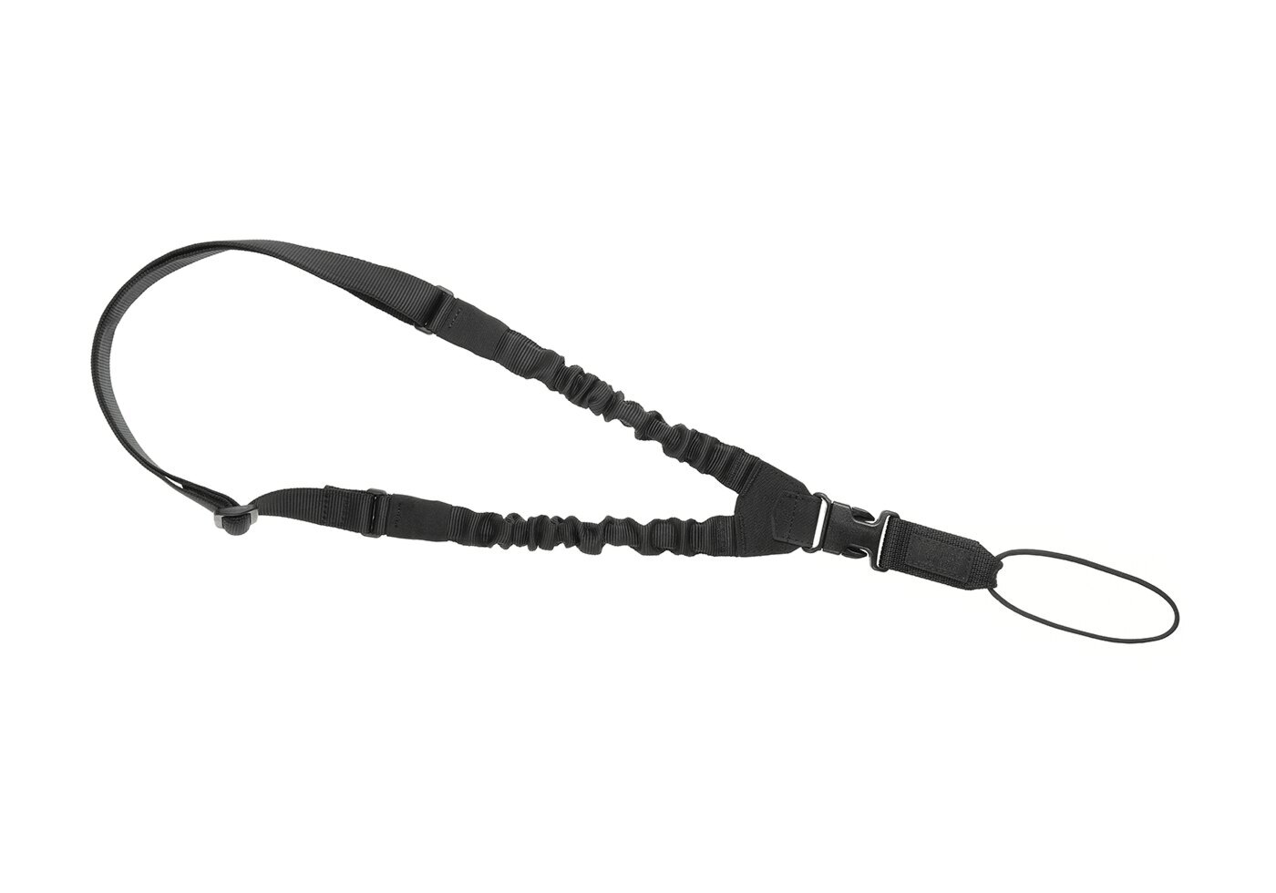 Levně Jednobodový popruh na zbraň Elastic Paracord Clawgear® – Černá