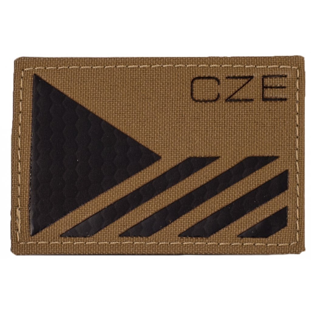 Levně Nášivka vlajka IR CZE Combat Systems® – Coyote Brown