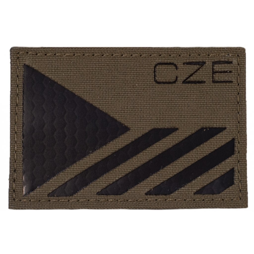 Levně Nášivka vlajka IR CZE Combat Systems® – Ranger Green