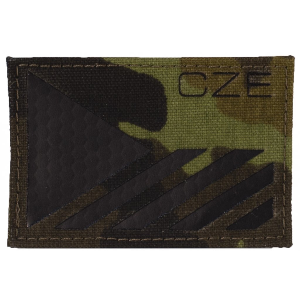 Levně Nášivka vlajka IR CZE Combat Systems® – Vzor 95 woodland