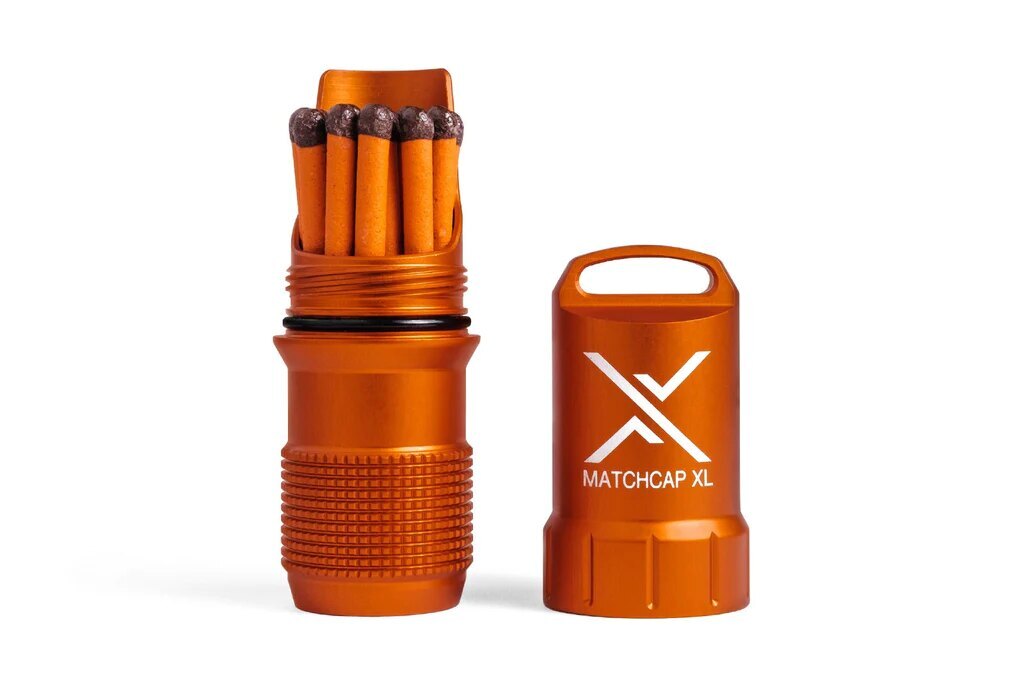 Levně Vodotěsné pouzdro na zápalky MATCHCAP XL™ Exotac® – Oranžová