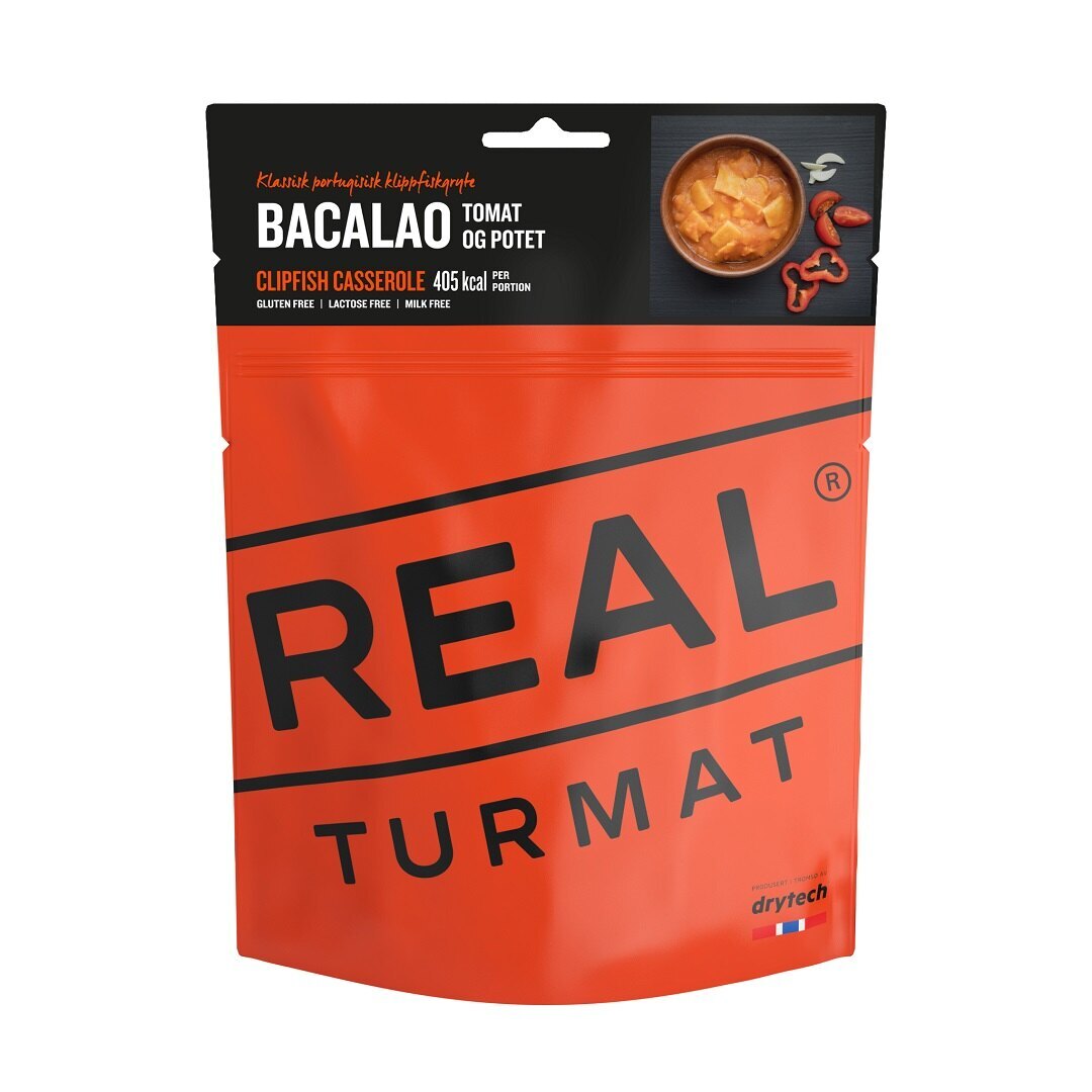 Levně Dehydrované jídlo Bacalao s treskou Real Turmat®