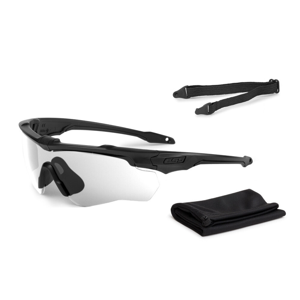 Levně Ochranné brýle Crossblade™ One ESS® – Čiré, Černá