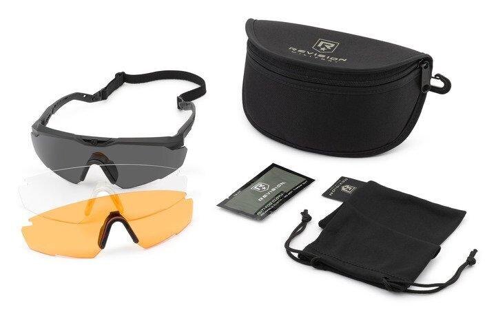 Levně Brýle Sawfly R3 MaxWrap Shooters' Kit Revision®, 3 skla