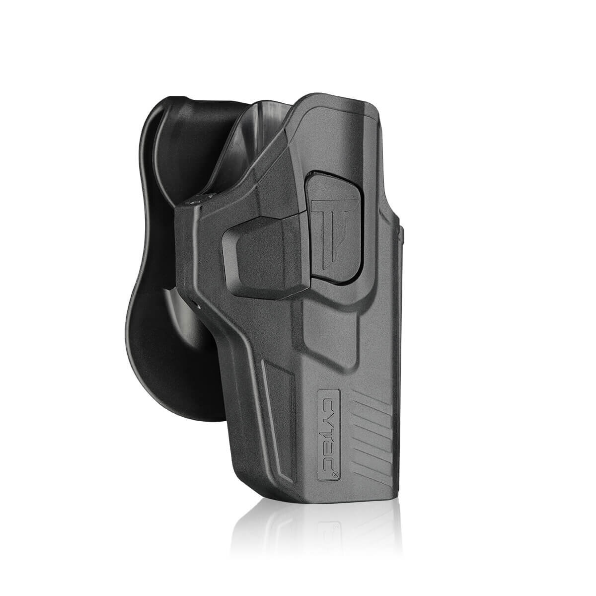 Levně Pistolové pouzdro R-Defender Gen4 Cytac®, Glock 17 – pravá strana, Černá