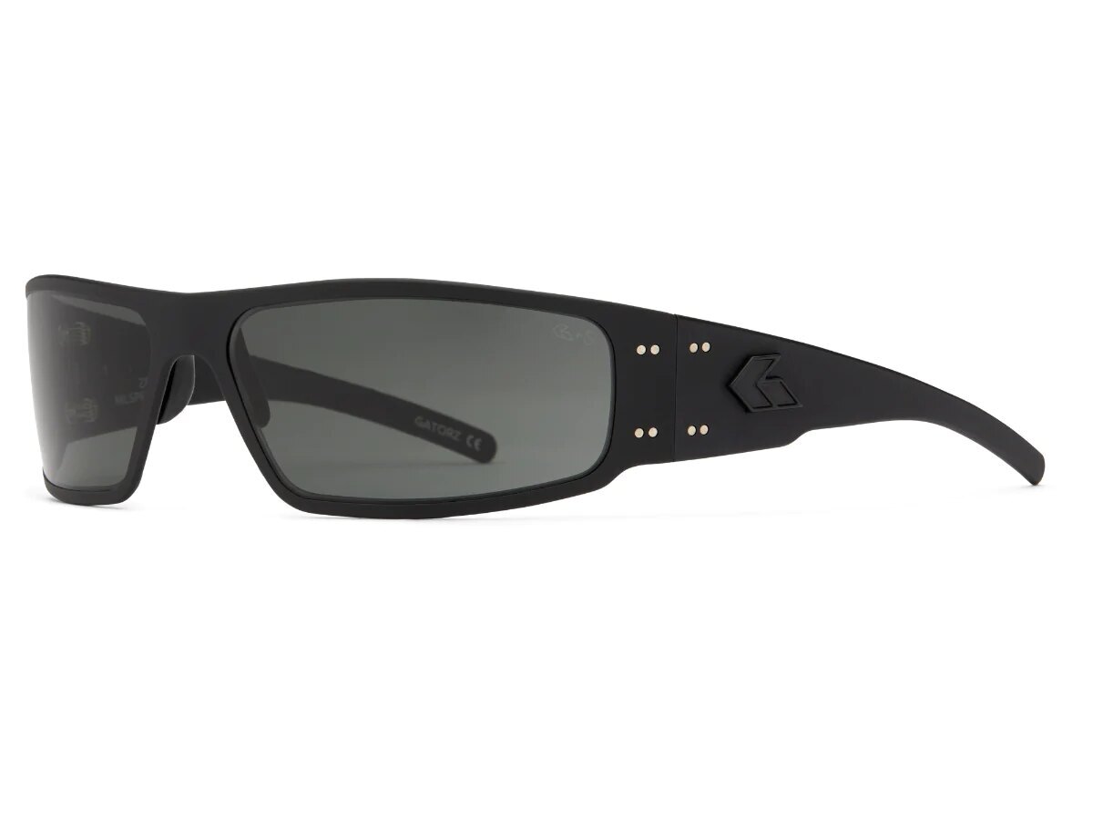 Levně Brýle Magnum ANSI Z87.1 MilSpec Gatorz® – Kouřově šedé / Anti-Fog, Černá