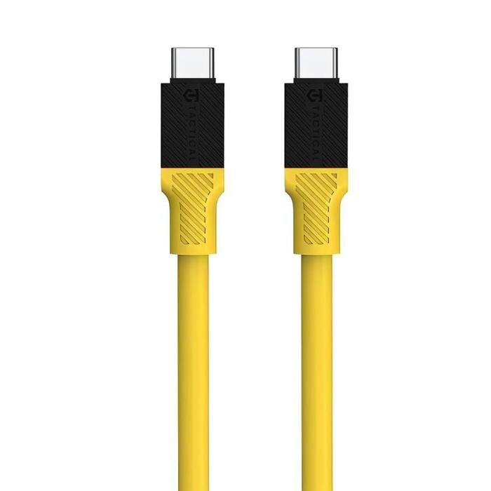 Levně Kabel Fat Man Cable Tactical®, USB-C/USB-C – Žlutá